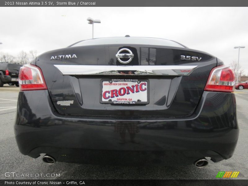 Storm Blue / Charcoal 2013 Nissan Altima 3.5 SV