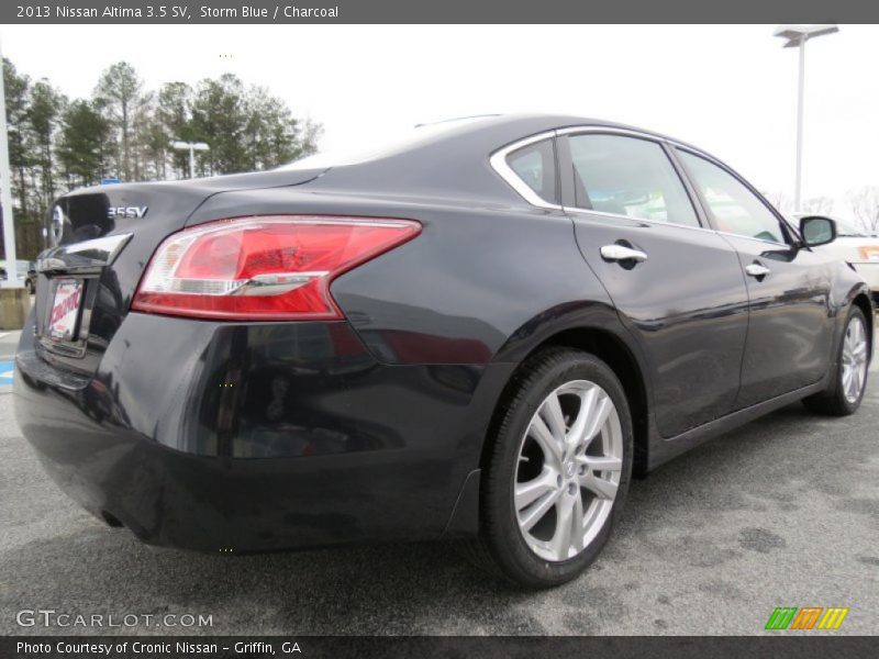 Storm Blue / Charcoal 2013 Nissan Altima 3.5 SV
