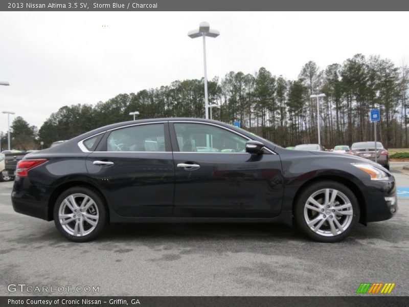 Storm Blue / Charcoal 2013 Nissan Altima 3.5 SV