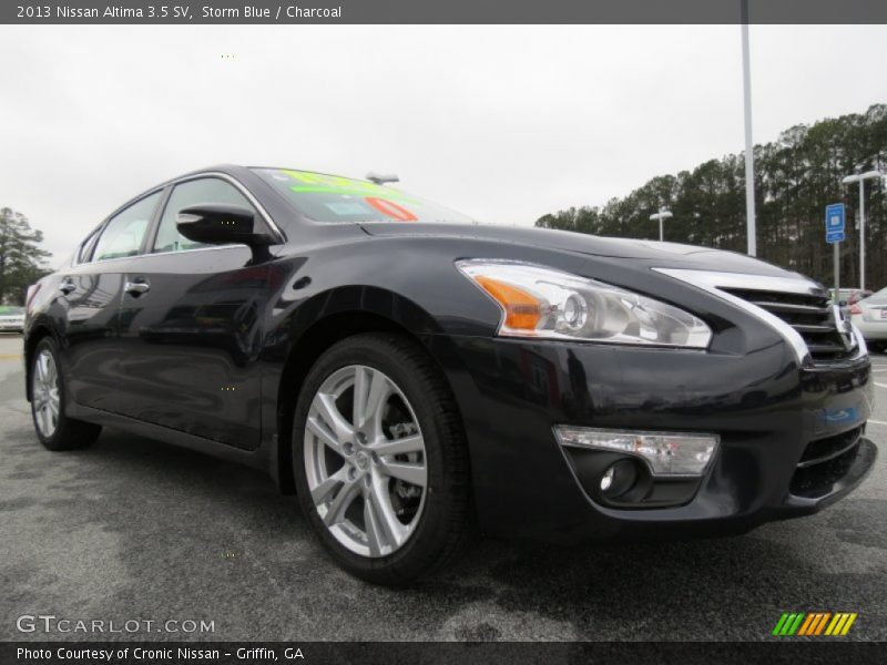 Storm Blue / Charcoal 2013 Nissan Altima 3.5 SV