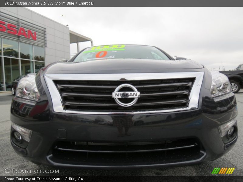 Storm Blue / Charcoal 2013 Nissan Altima 3.5 SV