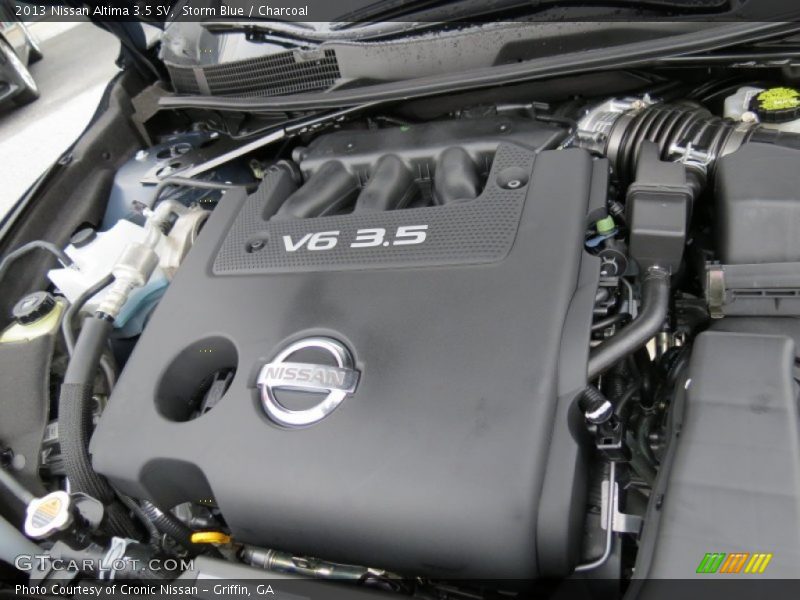 Storm Blue / Charcoal 2013 Nissan Altima 3.5 SV