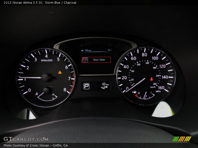 Storm Blue / Charcoal 2013 Nissan Altima 3.5 SV