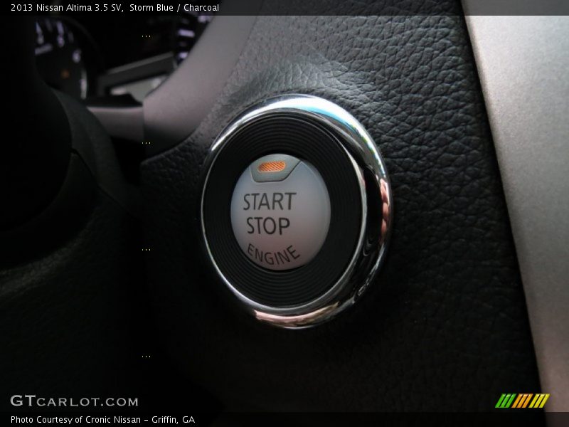 Storm Blue / Charcoal 2013 Nissan Altima 3.5 SV
