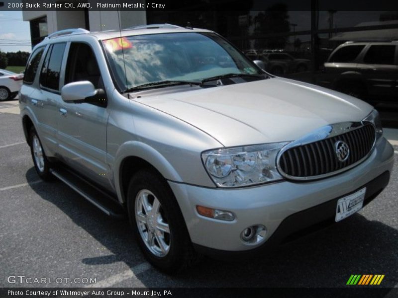 Platinum Metallic / Gray 2006 Buick Rainier CXL AWD