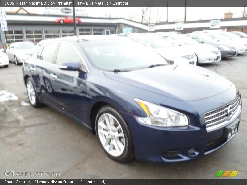 Navy Blue Metallic / Charcoal 2009 Nissan Maxima 3.5 SV Premium