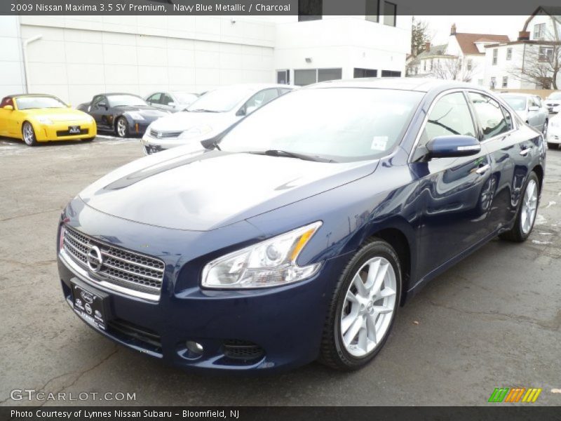 Navy Blue Metallic / Charcoal 2009 Nissan Maxima 3.5 SV Premium