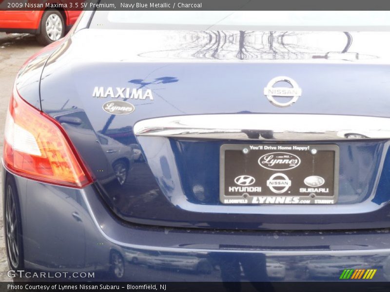 Navy Blue Metallic / Charcoal 2009 Nissan Maxima 3.5 SV Premium