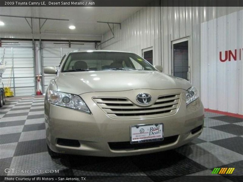 Desert Sand Metallic / Ash 2009 Toyota Camry LE