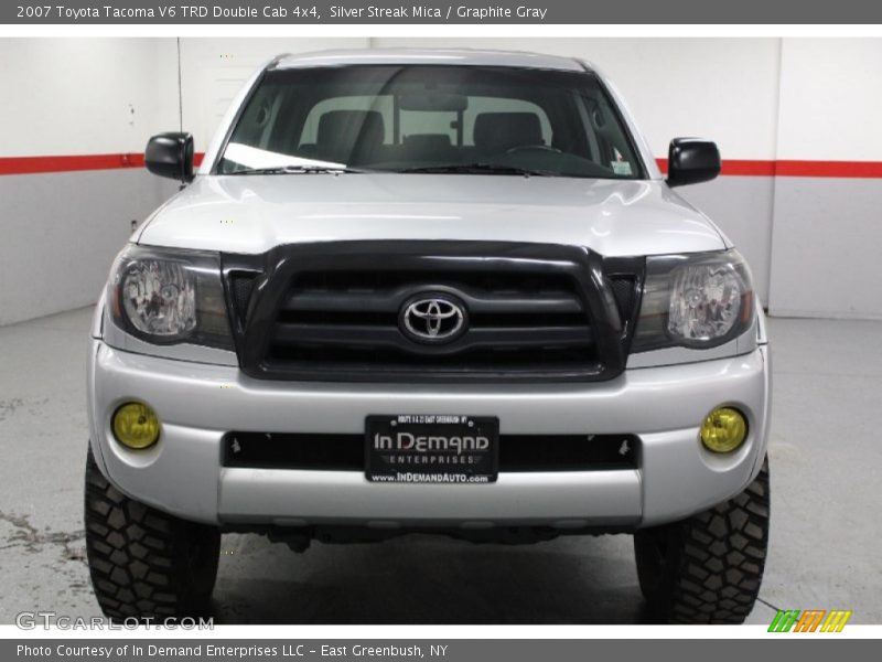 Silver Streak Mica / Graphite Gray 2007 Toyota Tacoma V6 TRD Double Cab 4x4