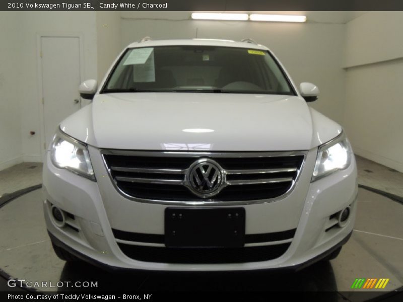 Candy White / Charcoal 2010 Volkswagen Tiguan SEL