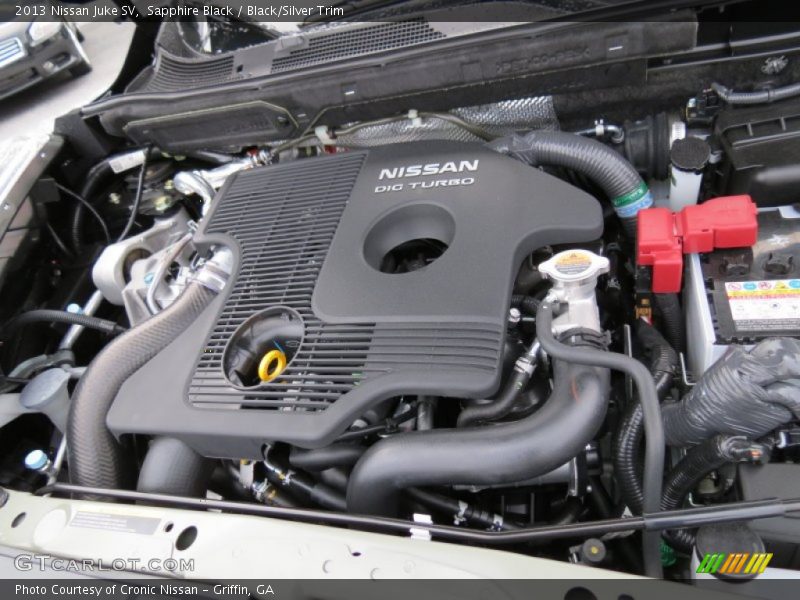 Sapphire Black / Black/Silver Trim 2013 Nissan Juke SV