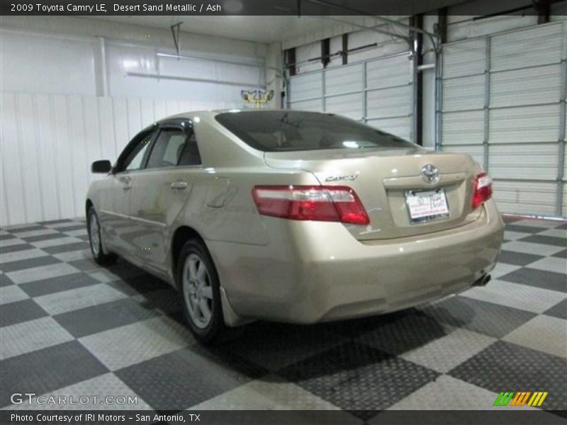 Desert Sand Metallic / Ash 2009 Toyota Camry LE