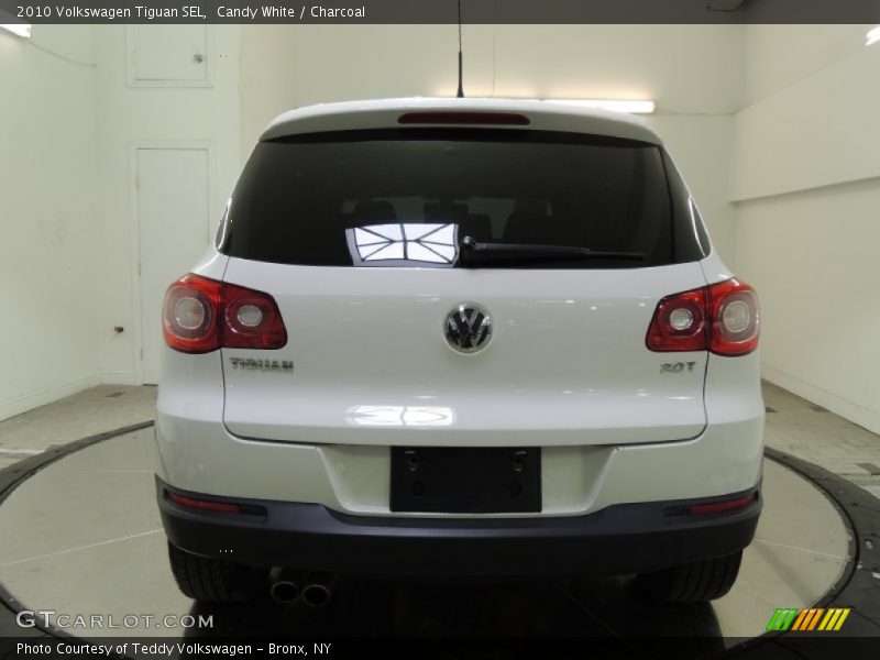Candy White / Charcoal 2010 Volkswagen Tiguan SEL