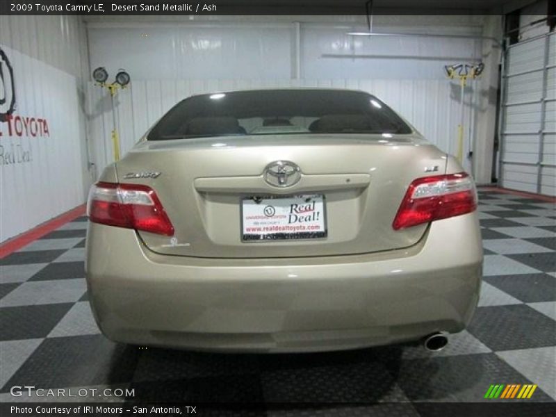 Desert Sand Metallic / Ash 2009 Toyota Camry LE