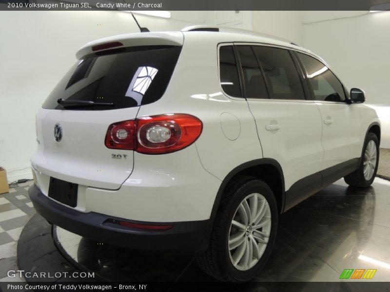 Candy White / Charcoal 2010 Volkswagen Tiguan SEL