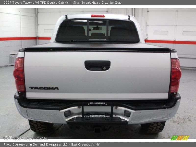 Silver Streak Mica / Graphite Gray 2007 Toyota Tacoma V6 TRD Double Cab 4x4