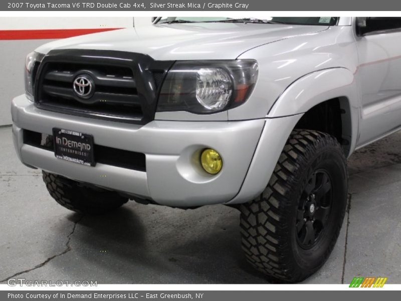 Silver Streak Mica / Graphite Gray 2007 Toyota Tacoma V6 TRD Double Cab 4x4