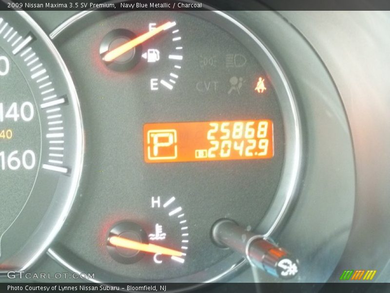 Navy Blue Metallic / Charcoal 2009 Nissan Maxima 3.5 SV Premium