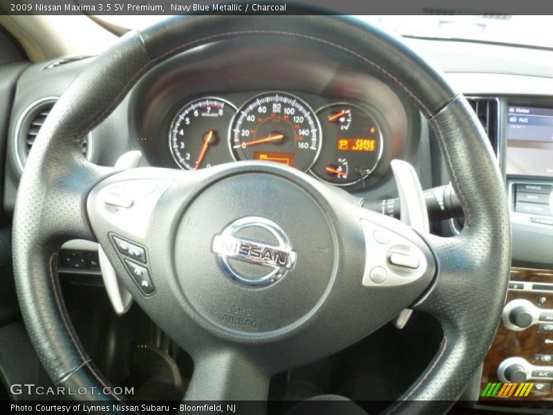 Navy Blue Metallic / Charcoal 2009 Nissan Maxima 3.5 SV Premium
