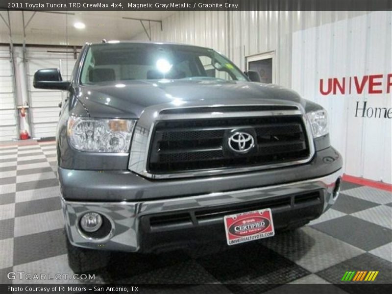 Magnetic Gray Metallic / Graphite Gray 2011 Toyota Tundra TRD CrewMax 4x4