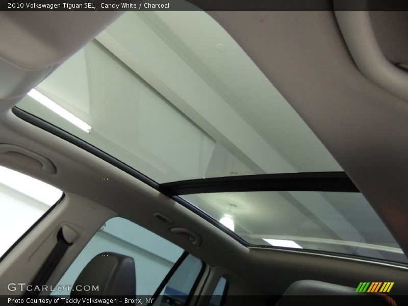 Candy White / Charcoal 2010 Volkswagen Tiguan SEL