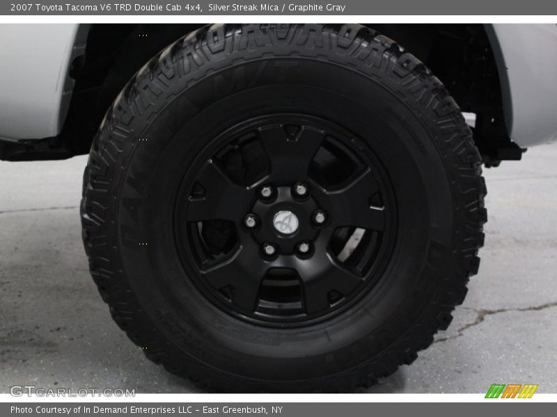 Silver Streak Mica / Graphite Gray 2007 Toyota Tacoma V6 TRD Double Cab 4x4