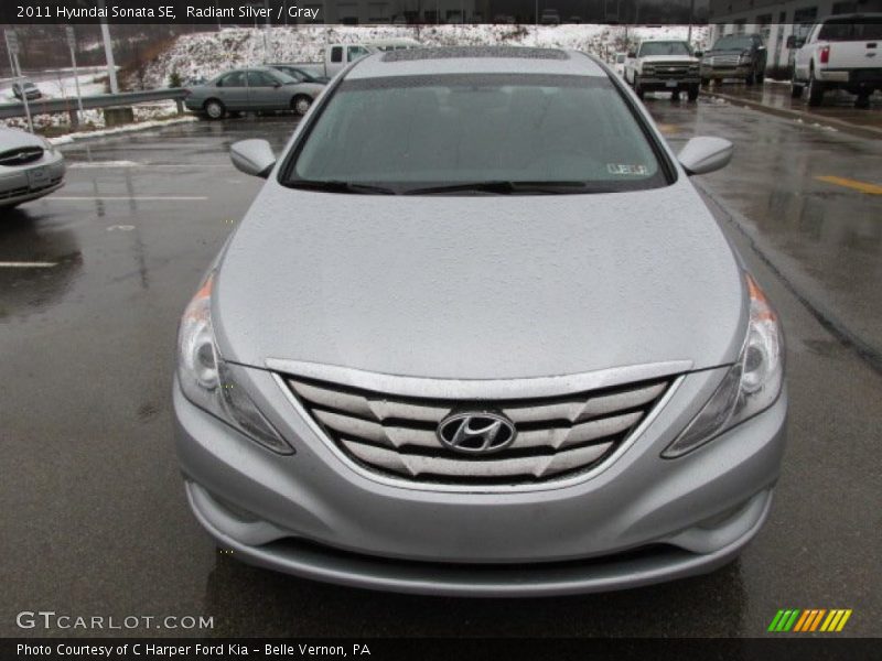 Radiant Silver / Gray 2011 Hyundai Sonata SE