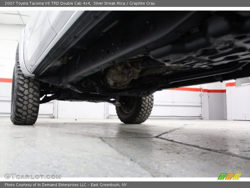 Silver Streak Mica / Graphite Gray 2007 Toyota Tacoma V6 TRD Double Cab 4x4