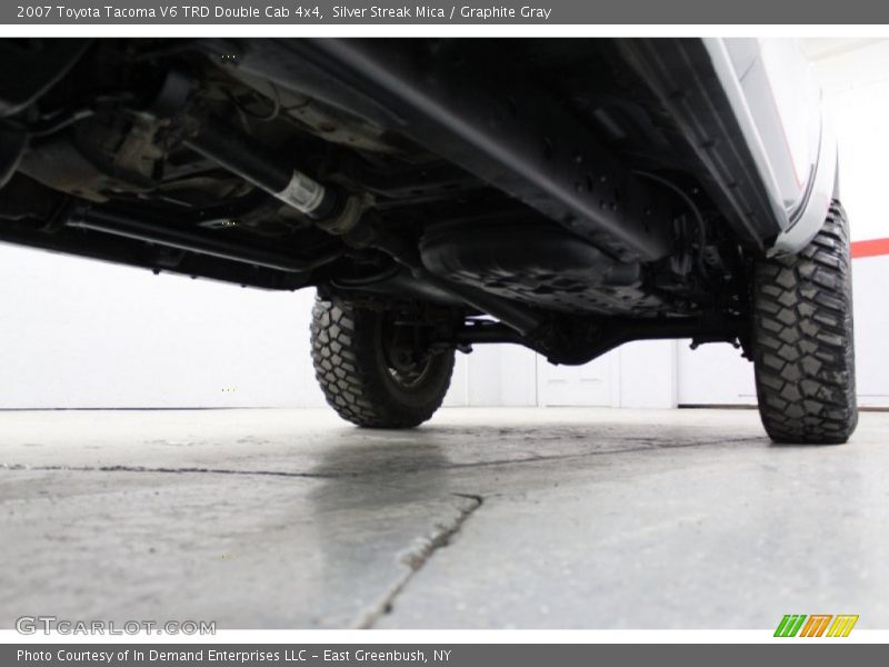 Silver Streak Mica / Graphite Gray 2007 Toyota Tacoma V6 TRD Double Cab 4x4