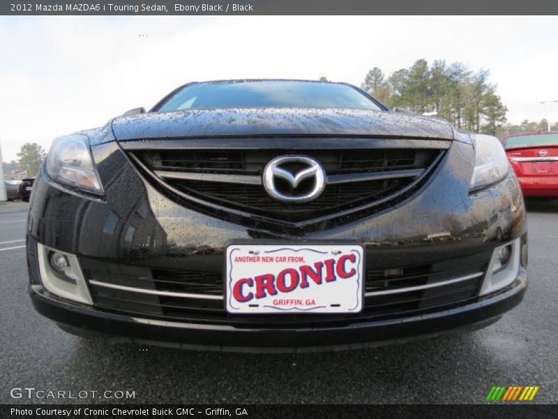 Ebony Black / Black 2012 Mazda MAZDA6 i Touring Sedan