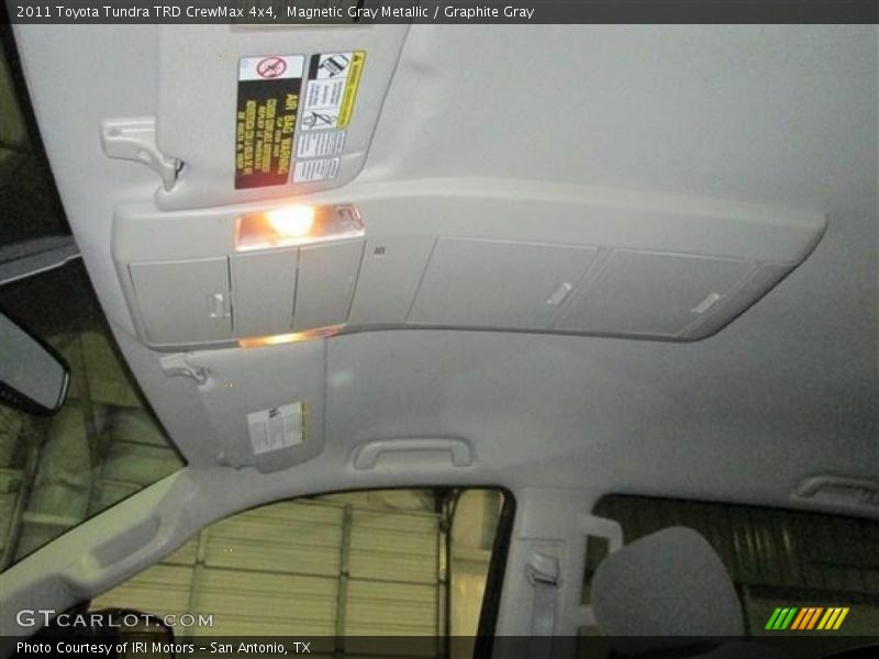 Magnetic Gray Metallic / Graphite Gray 2011 Toyota Tundra TRD CrewMax 4x4