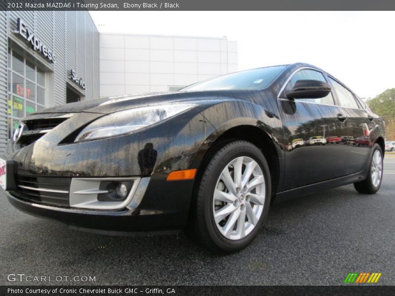 Ebony Black / Black 2012 Mazda MAZDA6 i Touring Sedan