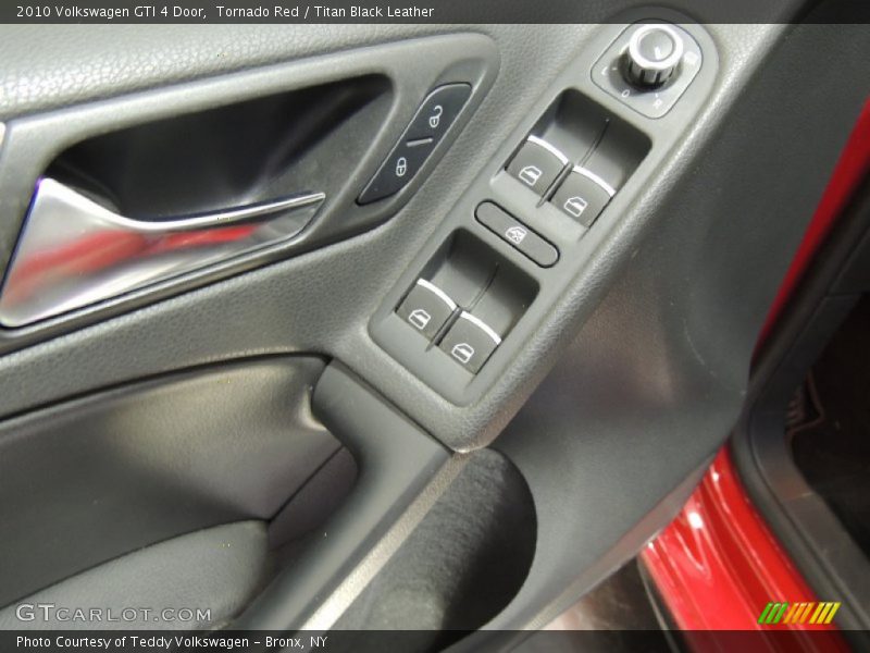 Tornado Red / Titan Black Leather 2010 Volkswagen GTI 4 Door