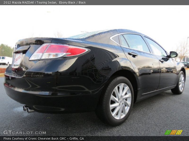 Ebony Black / Black 2012 Mazda MAZDA6 i Touring Sedan