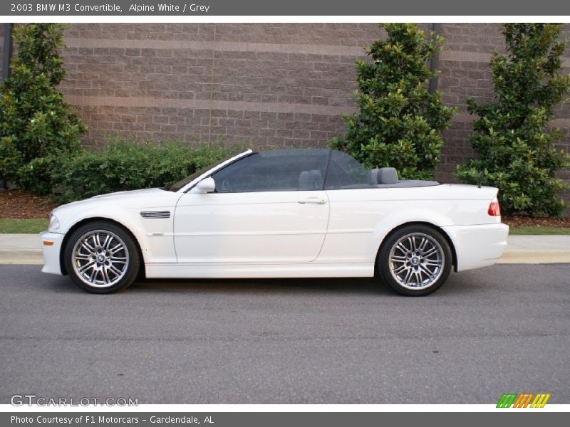  2003 M3 Convertible Alpine White