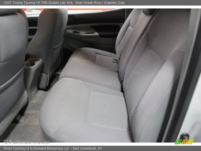 Silver Streak Mica / Graphite Gray 2007 Toyota Tacoma V6 TRD Double Cab 4x4