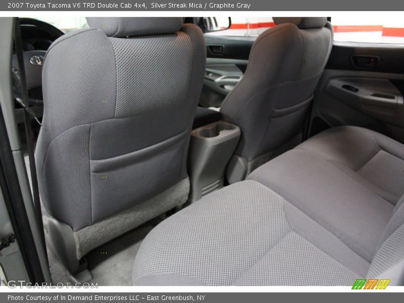 Silver Streak Mica / Graphite Gray 2007 Toyota Tacoma V6 TRD Double Cab 4x4
