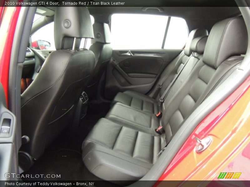 Tornado Red / Titan Black Leather 2010 Volkswagen GTI 4 Door