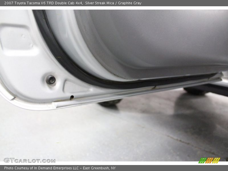 Silver Streak Mica / Graphite Gray 2007 Toyota Tacoma V6 TRD Double Cab 4x4