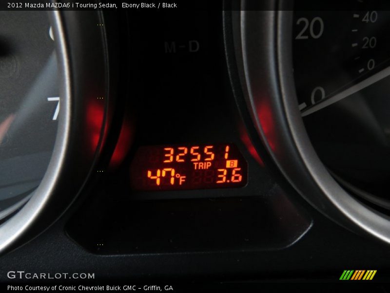 Ebony Black / Black 2012 Mazda MAZDA6 i Touring Sedan