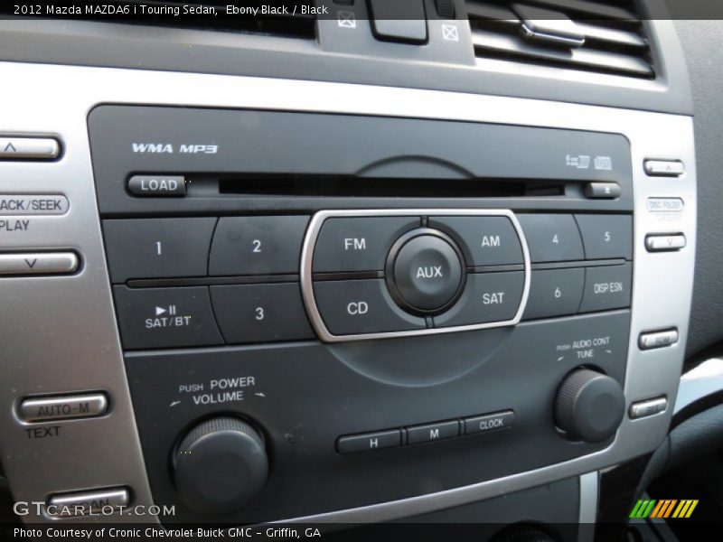 Ebony Black / Black 2012 Mazda MAZDA6 i Touring Sedan