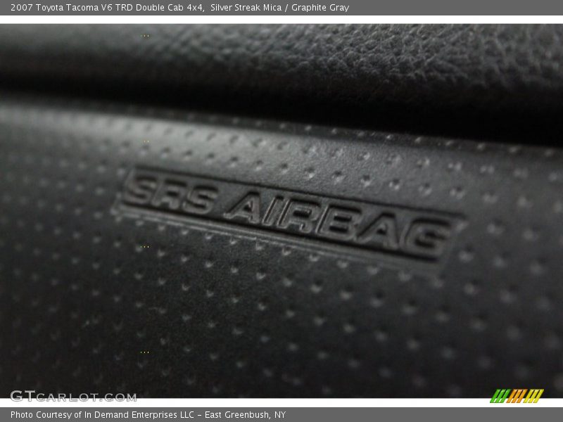 Silver Streak Mica / Graphite Gray 2007 Toyota Tacoma V6 TRD Double Cab 4x4