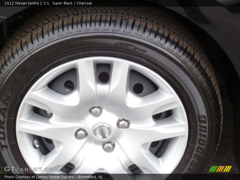 Super Black / Charcoal 2012 Nissan Sentra 2.0 S