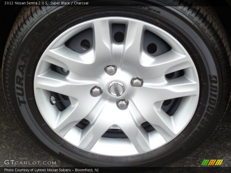 Super Black / Charcoal 2012 Nissan Sentra 2.0 S