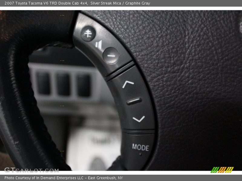 Silver Streak Mica / Graphite Gray 2007 Toyota Tacoma V6 TRD Double Cab 4x4