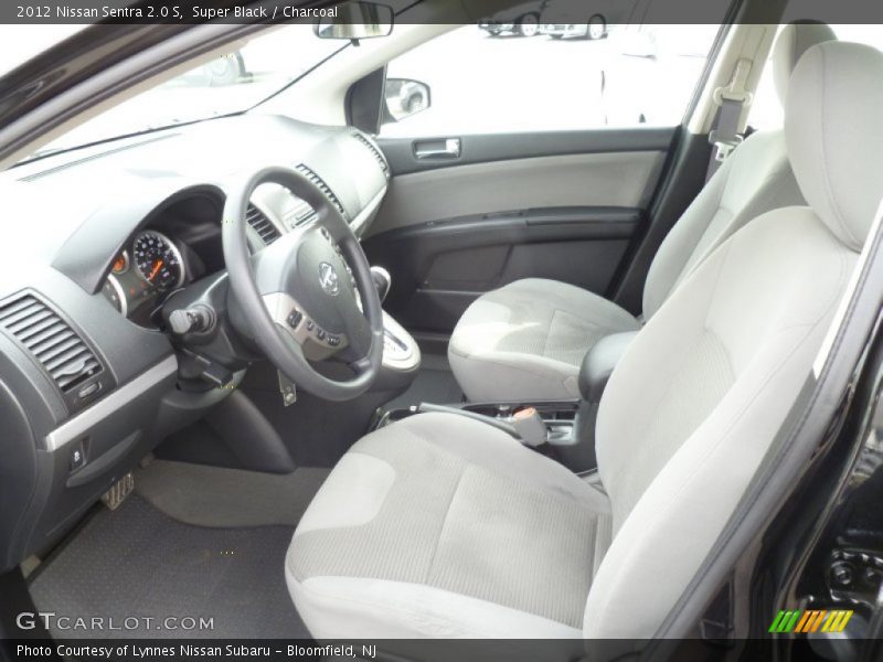 Super Black / Charcoal 2012 Nissan Sentra 2.0 S