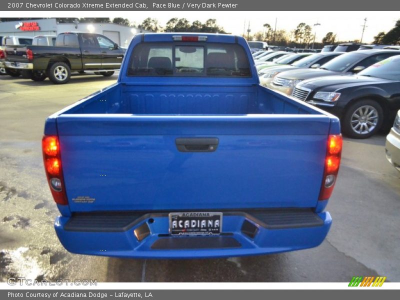 Pace Blue / Very Dark Pewter 2007 Chevrolet Colorado Xtreme Extended Cab