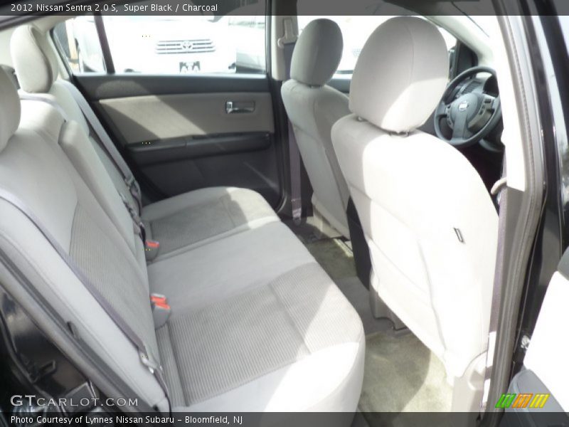 Super Black / Charcoal 2012 Nissan Sentra 2.0 S
