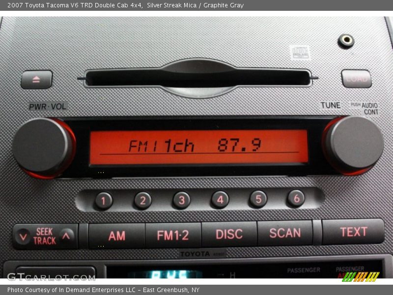 Audio System of 2007 Tacoma V6 TRD Double Cab 4x4